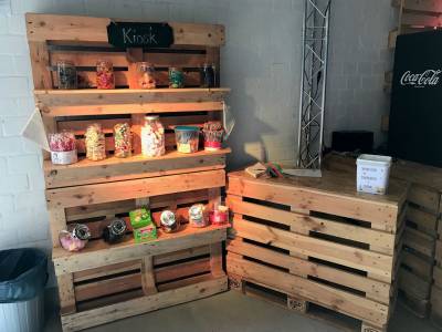 Die Süßigkeiten-Bar in Beckschultes Spirituosenmanufaktur