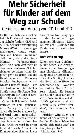 Mehr Sicherheit für Kinder MZ25102014 Mehr Sicherheit für Kinder MZ25102014