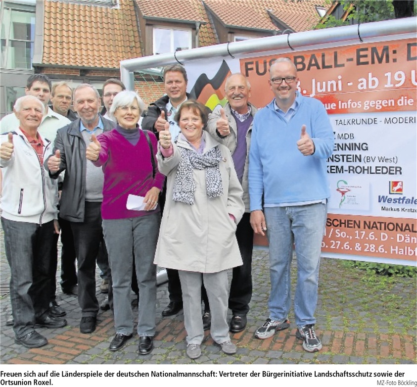 Gemeinsamer Jubel, Bild 09.06.12 MZ Gemeinsamer Jubel, Bild 09.06.12 MZ