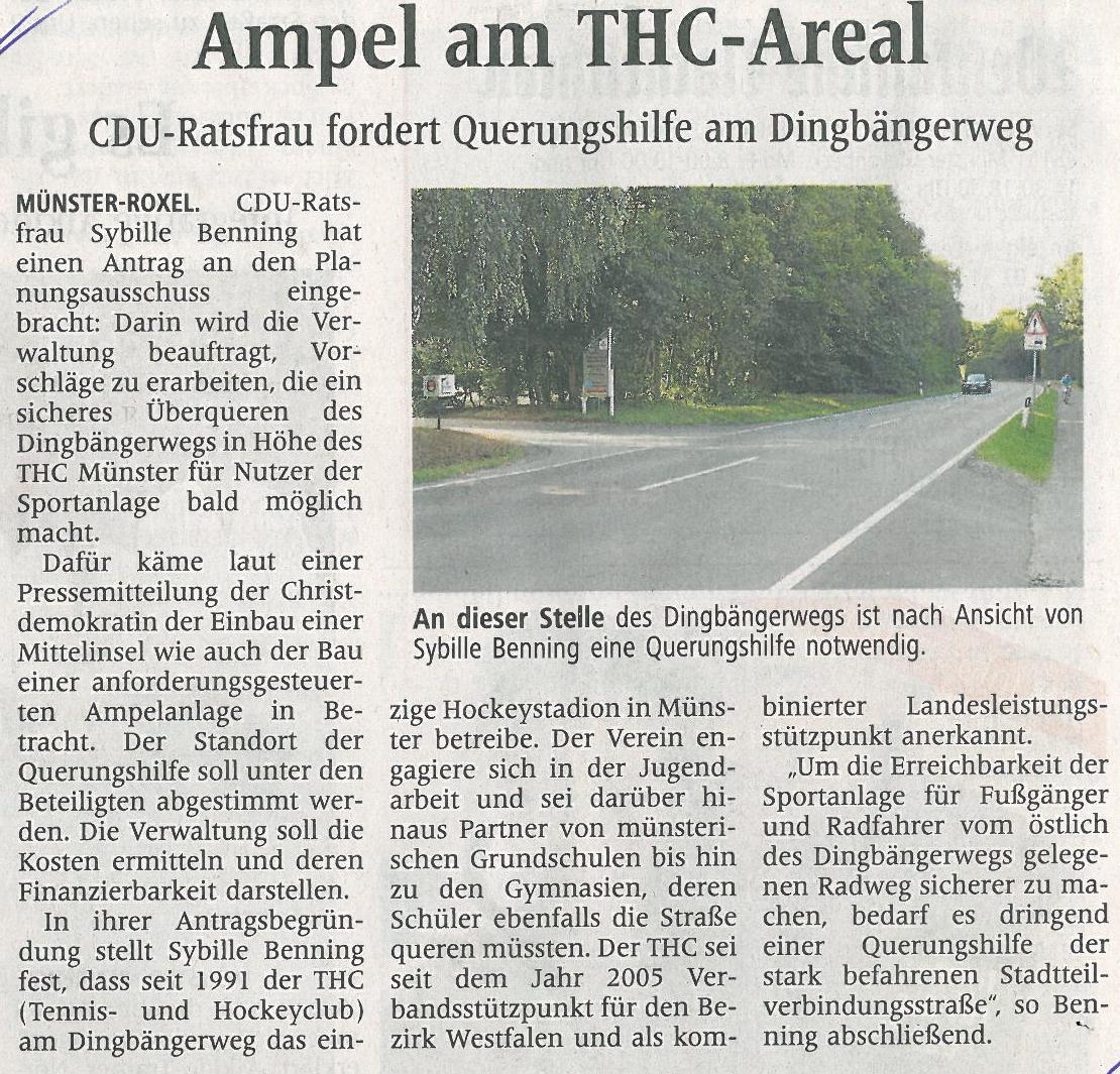Ampel am THC-Areal, 06.09.12 WN Ampel am THC-Areal, 06.09.12 WN
